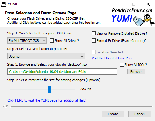 YUMI - Multiboot USB Creator